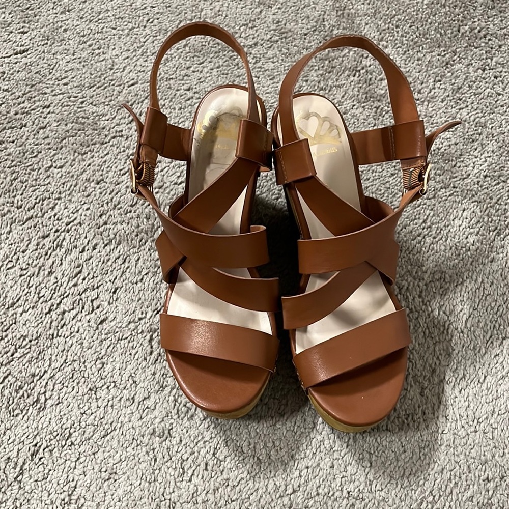 Fergalicious wedge heel sandals
